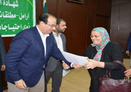 تسليم 50 “شهادة أمان” ومساعدات زواج بالدقهلية