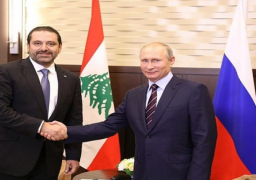 سعد الحريري يبحث اليوم العلاقات اللبنانية – الروسية مع بوتين