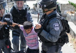 قوات الاحتلال الإسرائيلى تعتقل أطفال رام الله
