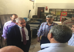 مجاهد يتابع مدارس التعليم الفنى لتحسين جودة الخدمة المقدمة للطلاب