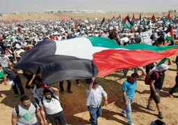 هيئة مسيرات العودة تدعو للمشاركة بجمعة “الوفاء للجرحى”