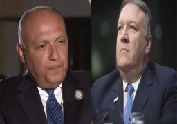 وزير الخارجية يتلقى اتصالاً من وزير الخارجية الأمريكي