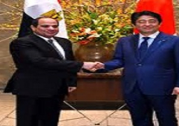 تلقى السيد الرئيس/ عبد الفتاح السيسي اليوم اتصالاً هاتفياً من رئيس الوزراء الياباني “شينزو آبي”