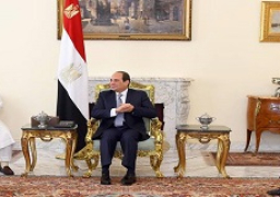 الرئيس السيسي يستقبل السلطان مفضل سيف الدين، سلطان طائفة البهرة بالهند