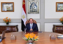 الرئيس عبد الفتاح السيسي يجتمع مع السيد الدكتور محمد العصار وزير الدولة للإنتاج الحربي لاستعراض الرؤية الاستراتيجية الشاملة للوزارة