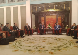 صور.. شكرى يؤكد عمق العلاقات المصرية الصينية وتطلع مصر لتطويرها بكافة المجالات