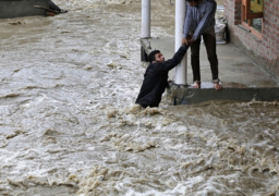 إجلاء حوالي ثلاثة آلاف شخص بسبب الفيضانات بروسيا