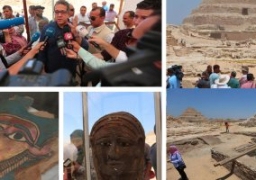 بالصور الآثار تعلن تفاصيل الكشف الجديد جنوب هرم اوناس بسقارة