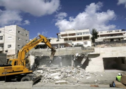 الاحتلال يهدم 4 منازل بالقدس..ويعتقل 9 فلسطينيين بالضفة