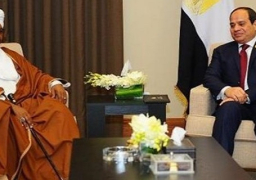 الرئيس السوداني يقيم مأدبة عشاء تكريما للرئيس السيسي