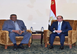 الرئيس السيسي يستقبل النائب الأول لرئيس جمهورية السودان