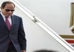 الرئيس السيسي يعود إلى أرض الوطن بعد زيارة للسودان
