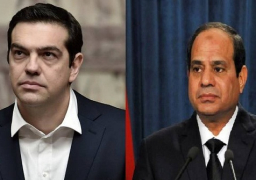 السيسي يقدم التعازي لرئيس وزراء اليونان في ضحايا حرائق الغابات