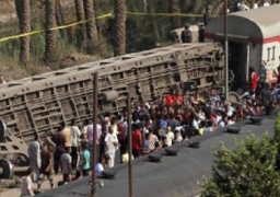 النيابة الإدارية تفتح تحقيقات موسعة فى حادث انقلاب قطار البدرشين