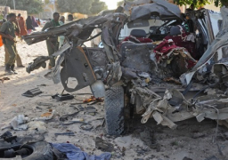 انتهاء الهجوم على وزارة الداخلية الصومالية بمقتل جميع منفذيه .. وسقوط 20 قتيلاً وجريحاً جراء انفجار سيارة مفخخة