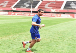 تدريبات قوية للاعبي الأهلي الغائبين عن مواجهة “تاونشيب”