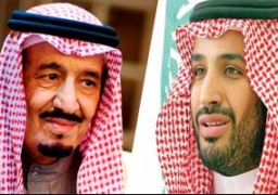 الملك سلمان وولى العهد السعودى يهنئان الرئيس السيسى بذكرى ثورة 23 يوليو