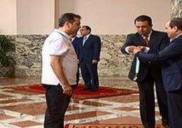 الرئيس السيسي يكرم بعثة دورة ألعاب البحر المتوسط