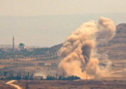 استشهاد شابين فلسطينيين فى قصف جوى إسرائيلى شمال قطاع غزة