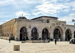 الاحتلال الإسرائيلى يغلق جميع أبواب المصلى القبلى فى المسجد الأقصى المبارك