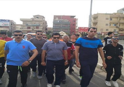 وزير الشباب والرياضة يشارك بفعاليات ماراثون “يلا نجرى” بالشرقية