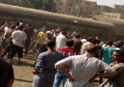 وزير النقل يتوجه لموقع حادث قطار المرازيق