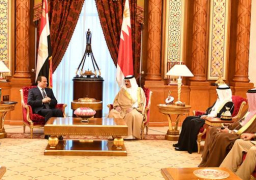 وزير الخارجية البحريني: السيسي قائد عربي يحرص على استقرار أمته