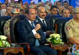 الرئيس السيسى: التقنية المستخدمة بمجمع المصانع في بنى سويف تقلل هدر الرخام
