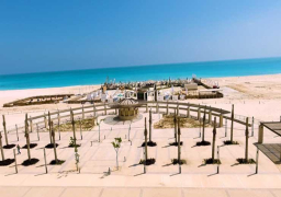 بالصور … الانتهاء من تنفيذ المرحلة الأولى من الممشى السياحى الترفيهى بمدينة العلمين الجديدة