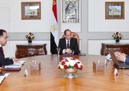الرئيس السيسي يجتمع مع مصطفى مدبولي رئيس مجلس الوزراء، والسيد الدكتور محمد معيط وزير المالية.