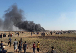 ارتفاع أعداد المصابين برصاص الاحتلال بقطاع غزة إلى 10 أشخاص