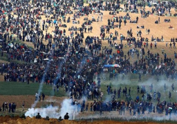 ارتفاع حصيلة اصابات غزة الى 30 احداها خطيرة بالرأس