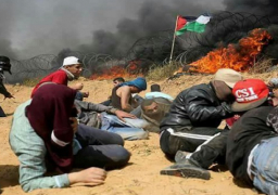 الصحة في غزة: الاحتلال الإسرائيلي تعمد القنص المباشر للمشاركين بمسيرة العودة أمس