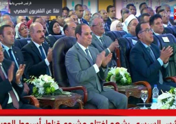 الرئيس السيسي يفتتح 25 بئراً جوفياً بالوادي الجديد عبر “الفيديو كونفرنس”