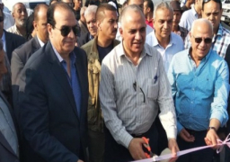 وزير الري يفتتح عددا من المشروعات القومية في نطاق محافظتي بورسعيد والدقهلية