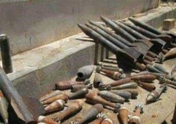العثور على قاذفة صواريخ وقنابل يدوية ببغداد
