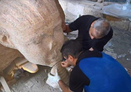 المتحف الكبير يستقبل رأس تمثال للملك سنوسرت الأول