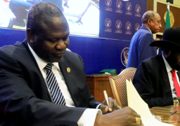اليوم..زعيم المعارضة بجنوب السودان يوقع اتفاق السلام