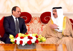 بالصور.. الرئيس يصل المنامة ويعقد جلسة مباحثات مع العاهل البحرين