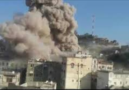 ميليشيا الحوثي تفجر مدرسة بمحافظة حجة اليمنية