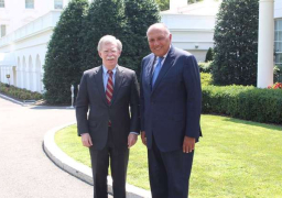 شكرى يصف زيارته لواشنطن “بالإيجابية”ويتطلع للبناء على مخرجاتها