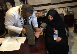 عيادات البعثة الطبية للحج توقع الكشف على 20837 حاجا مصريا