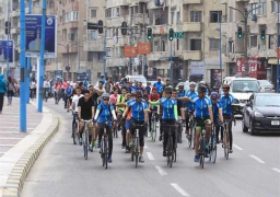 انطلاق ماراثون للجري والدراجات بالاسكندرية