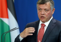 ملك الأردن يبحث مع وزير الخارجية الفرنسي سبل التعاون والأوضاع بالمنطقة