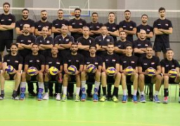 منتخب مصر للكرة الطائرة فى مواجهة أستراليا ودياً استعداداً لبطولة العالم