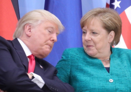 ميركل وترامب يعبران عن القلق بشأن التطورات في سوريا