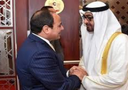 الرئيس السيسي يستقبل اليوم الشيخ محمد بن زايد آل نهيان ولى عهد أبوظبى