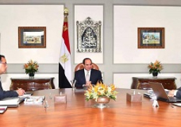 اجتمع السيد الرئيس/ عبد الفتاح السيسي اليوم مع السيد الدكتور/ مصطفى مدبولي رئيس مجلس الوزراء، والسيد الدكتور/ محمد معيط وزير المالية