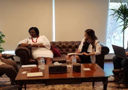 منظمة المرأة العربية تستقبل ممثلة هيئة الأمم المتحدة للمرأة في اثيوبيا