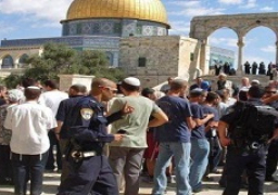 98 مستوطنا يقتحمون المسجد الأقصى وسط حراسات مشددة من قوات الاحتلال